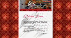 Desktop Screenshot of cateringserviceyeri.com